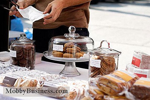 Nieuwe markt: kleine bedrijven vinden succes Nadenken aan de straat