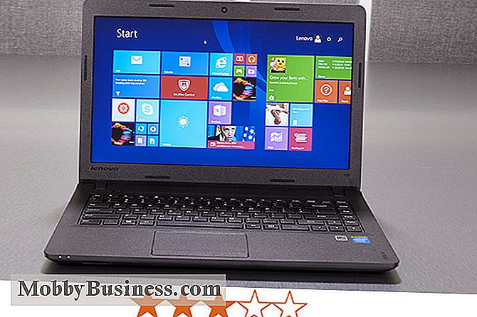 Lenovo IdeaPad 100-bærbar PC: Er det bra for virksomheten?