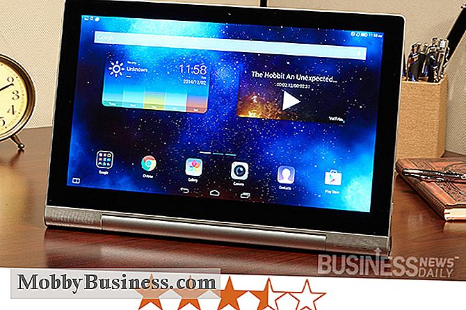 Lenovo Yoga Tablet 2 Pro Review: Er det bra for bedrifter?