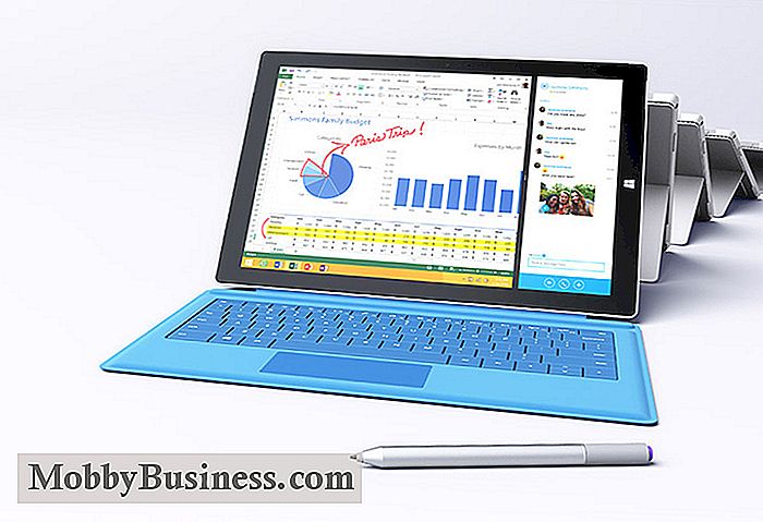 Microsoft Surface Pro 3: Topp 5 forretningsfunksjoner