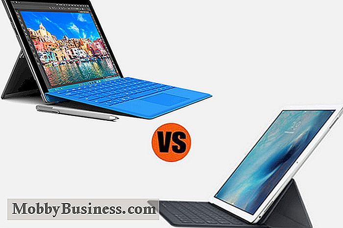 Microsoft Surface Pro 4 versus Apple iPad Pro: Hva er bedre for bedrifter?