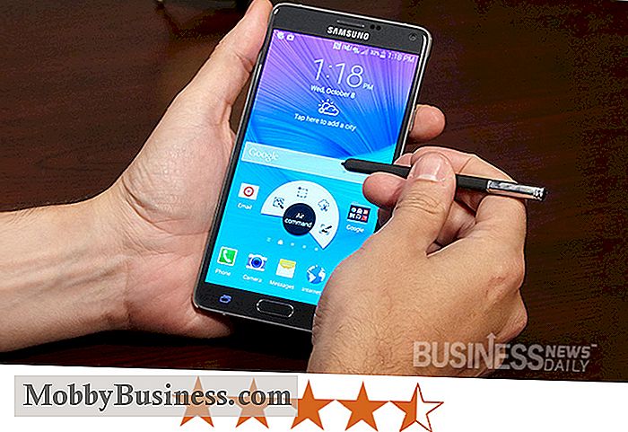 Samsung Galaxy Note 4 Full gjennomgang: Er det bra for virksomheten?