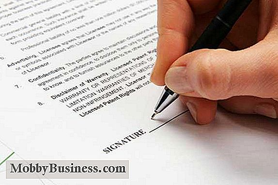Escrever bons contratos de negócios requer aconselhamento especializado