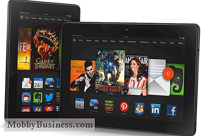 Amazon Kindle Fire HDX: Funkce přátelské k podnikání