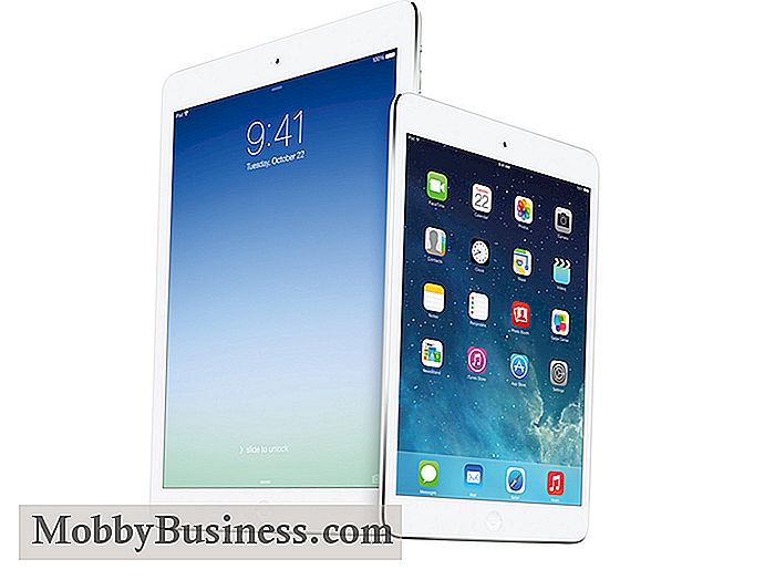 IPad Air vs iPad Mini avec Retina Display: Quel est le meilleur pour les entreprises