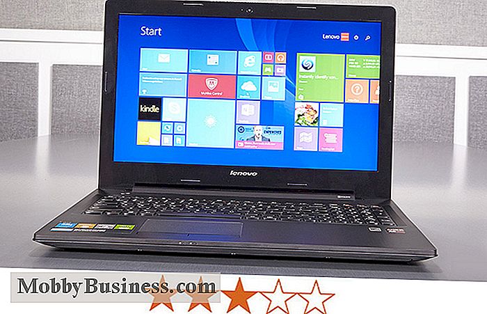 Lenovo G50-45 Laptopanmeldelse: Er det godt for erhvervslivet?