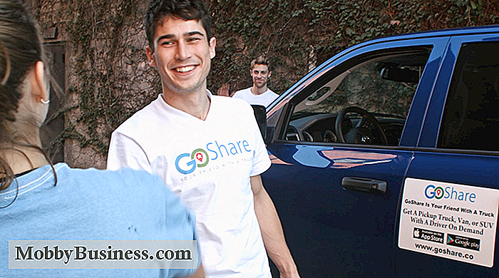 Instantánea de pequeñas empresas: GoShare