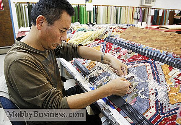 Instantánea de pequeña empresa: Renovación de alfombras